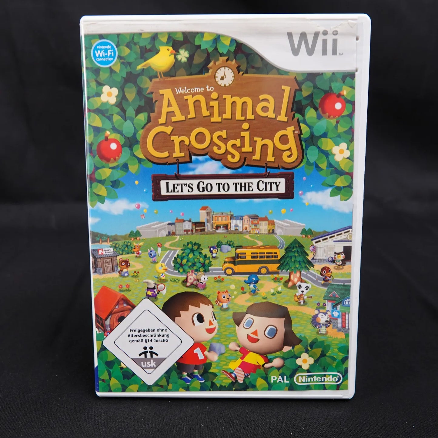 Animal Crossing Let's Go To The City - Nintendo Wii Spiel - PAL - CiB - Deutsch