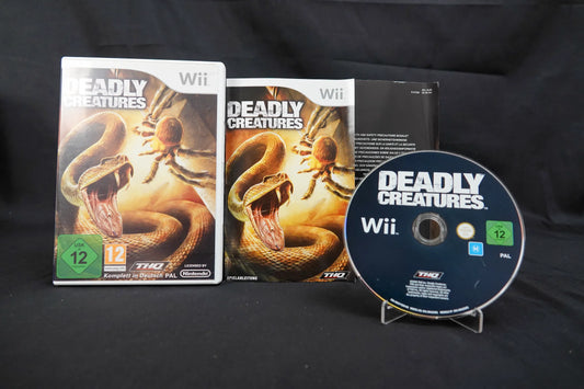 Deadly Creatures - Nintendo Wii Spiel - PAL - CiB - Deutsch - Gebraucht