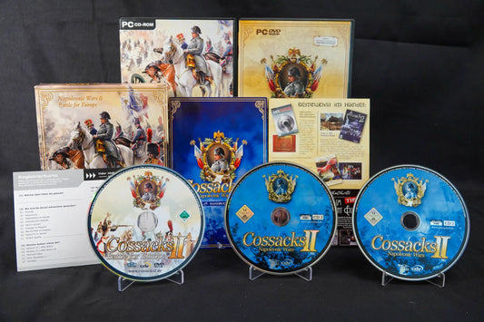 Cossacks II Gold - Napoleonic Wars + Battle for Europe - PC Game im Papp-Schuber