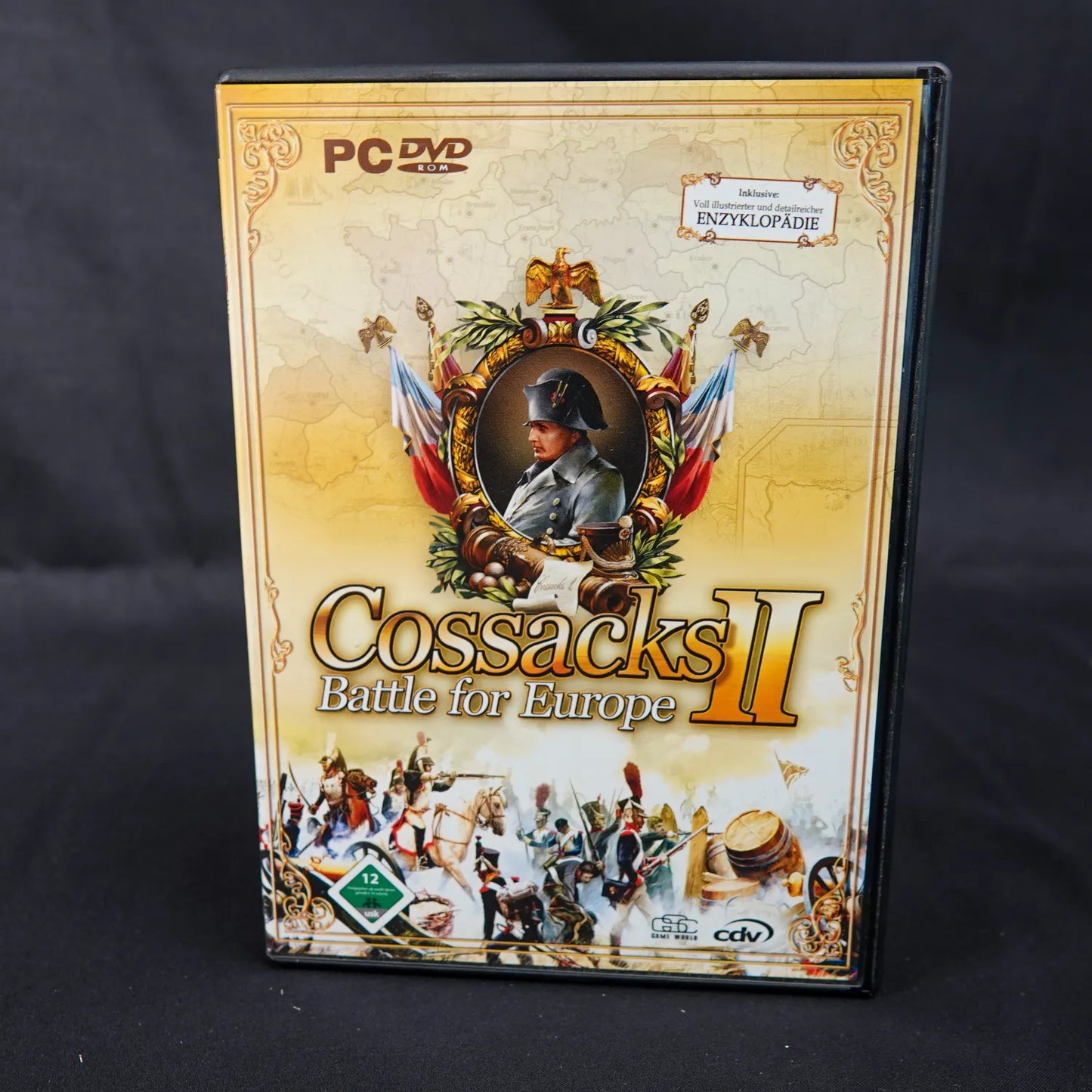 Cossacks II Gold - Napoleonic Wars + Battle for Europe - PC Game im Papp-Schuber