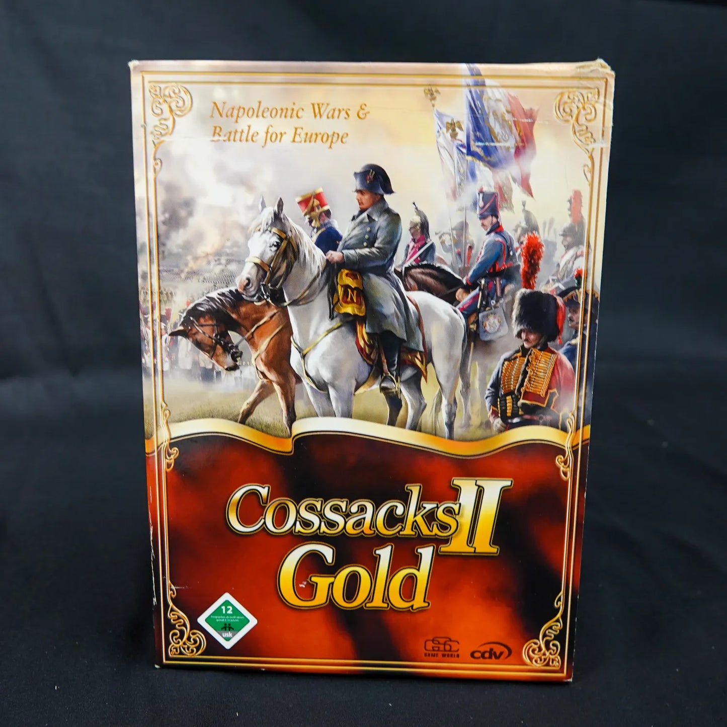 Cossacks II Gold - Napoleonic Wars + Battle for Europe - PC Game im Papp-Schuber