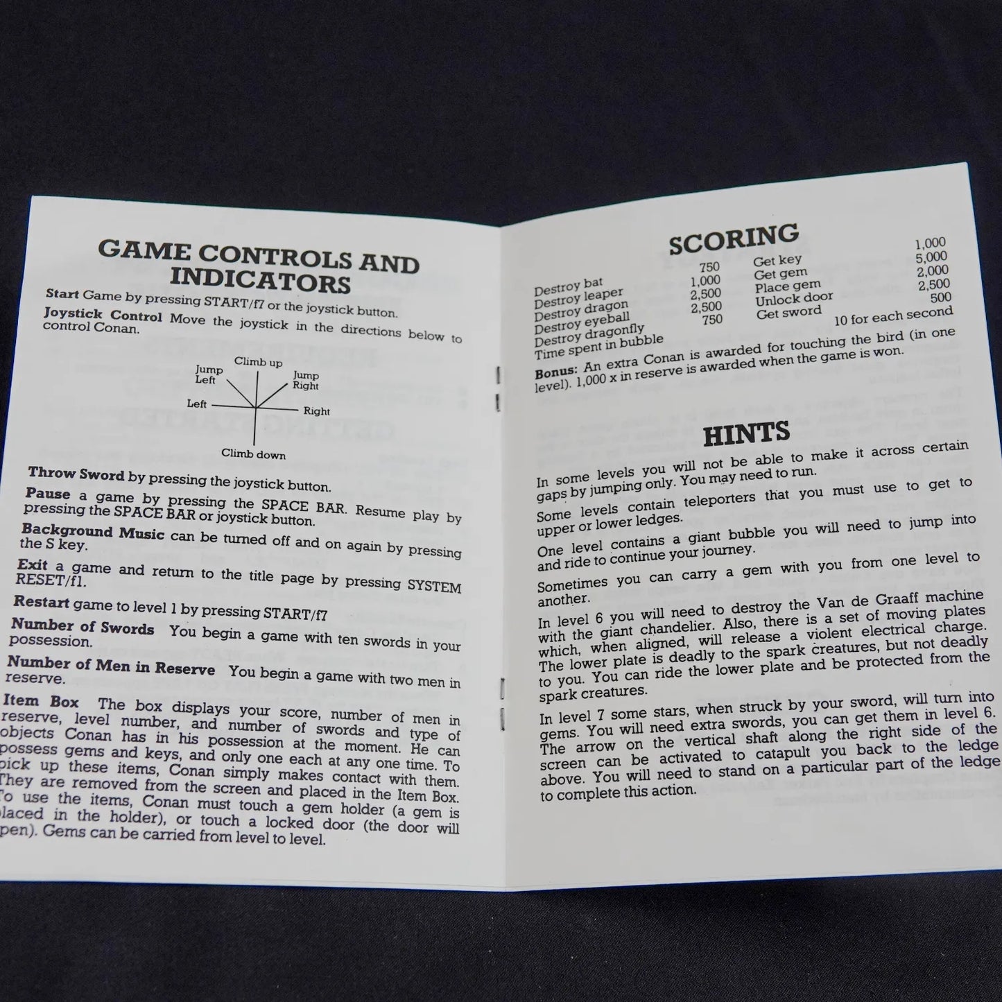 Famous Faces: Conan - CBM Commodore 64 C64 - CiB mit Anleitung - Englisch