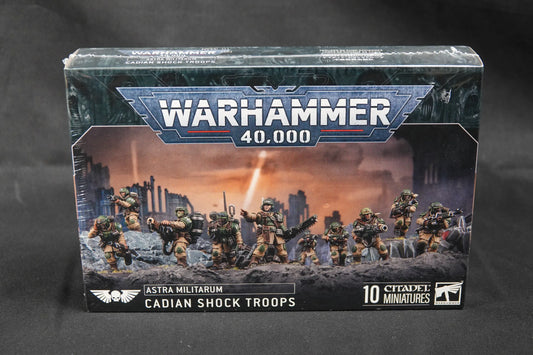 Warhammer: 40K - ASTRA MILITARUM - CADIAN SHOCK TROOPS