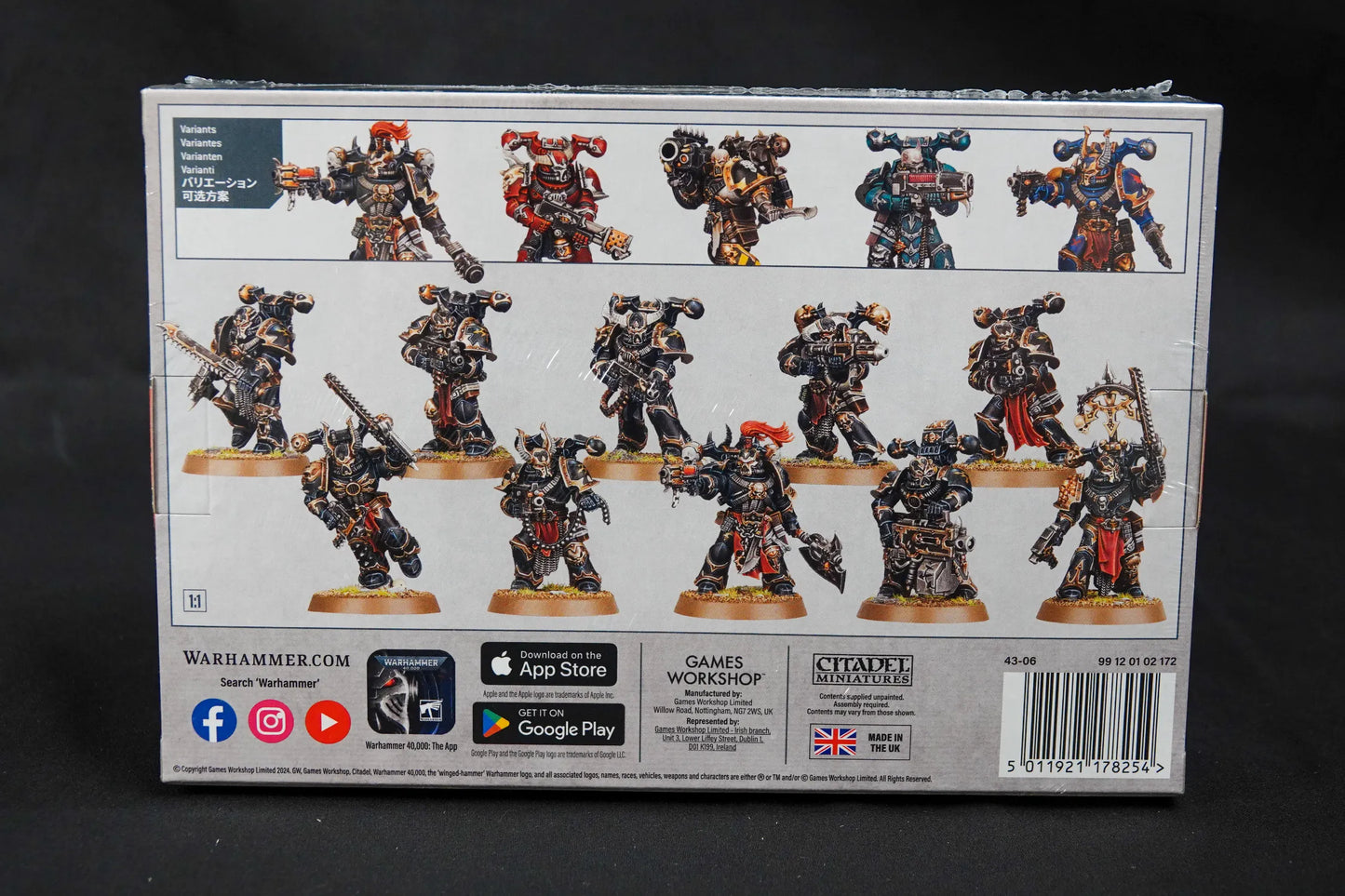 Warhammer: 40K - CHAOS SPACE MARINES - LEGIONARIES