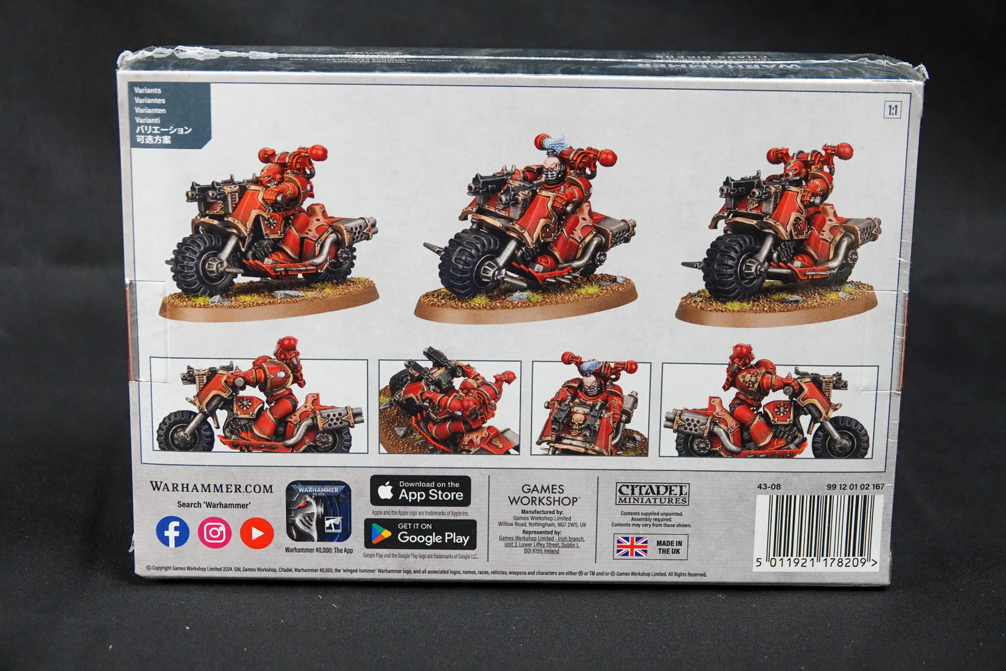 Warhammer: 40K - CHAOS SPACE MARINES - CHAOS BIKERS