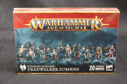 Warhammer: Age of Sigmar - SOULBLIGHT GRAVELORDS - DEADWALKER ZOMBIES