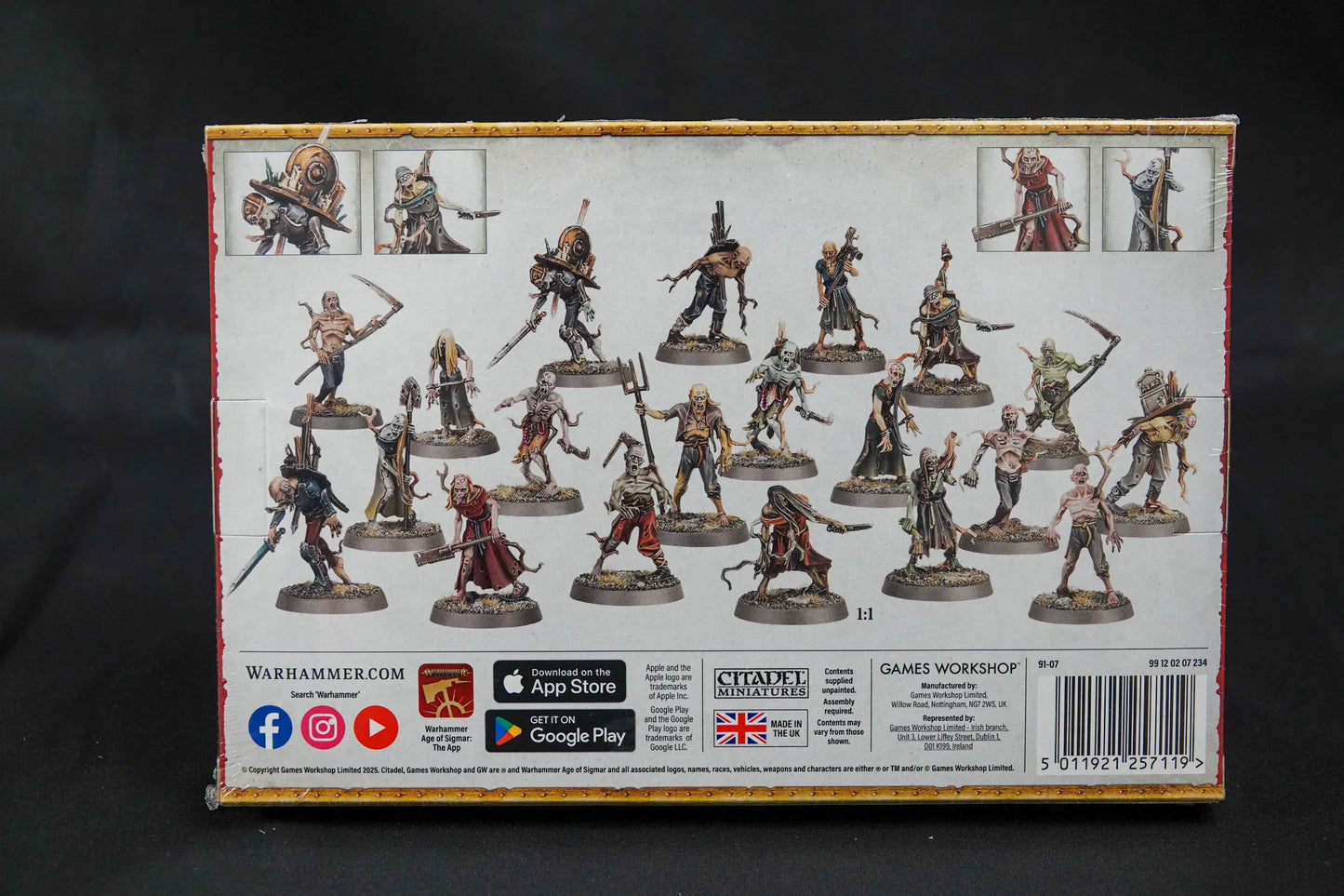 Warhammer: Age of Sigmar - SOULBLIGHT GRAVELORDS - DEADWALKER ZOMBIES