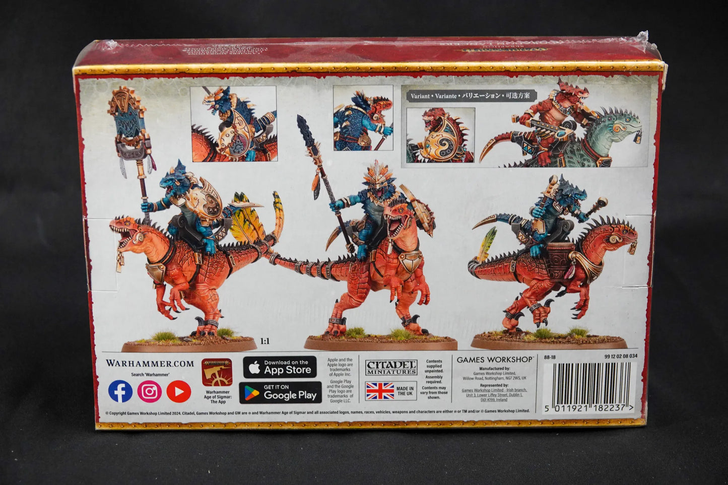 Warhammer: Age of Sigmar - SERAPHON - AGGRADON LANCERS