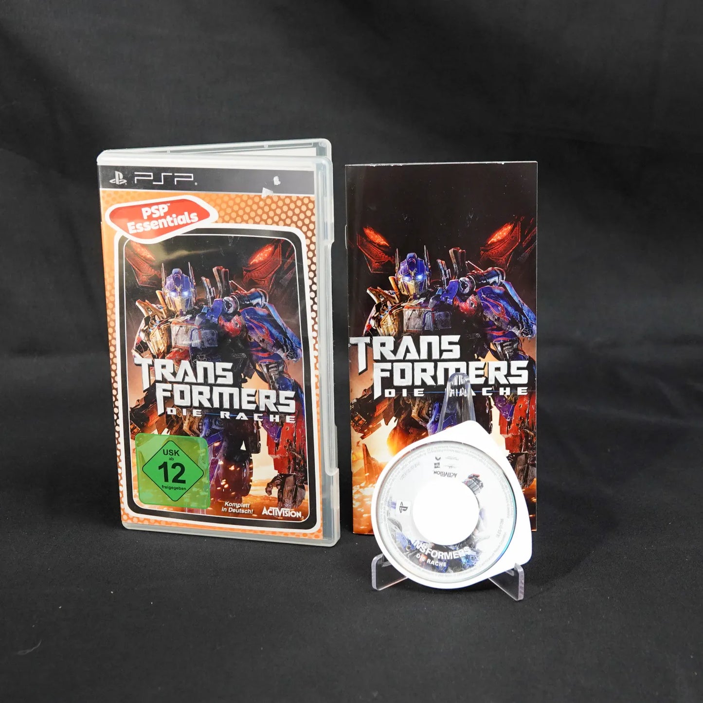 Transformers Die Rache - Playsation Portable PSP Essentials - CiB - PAL Deutsch