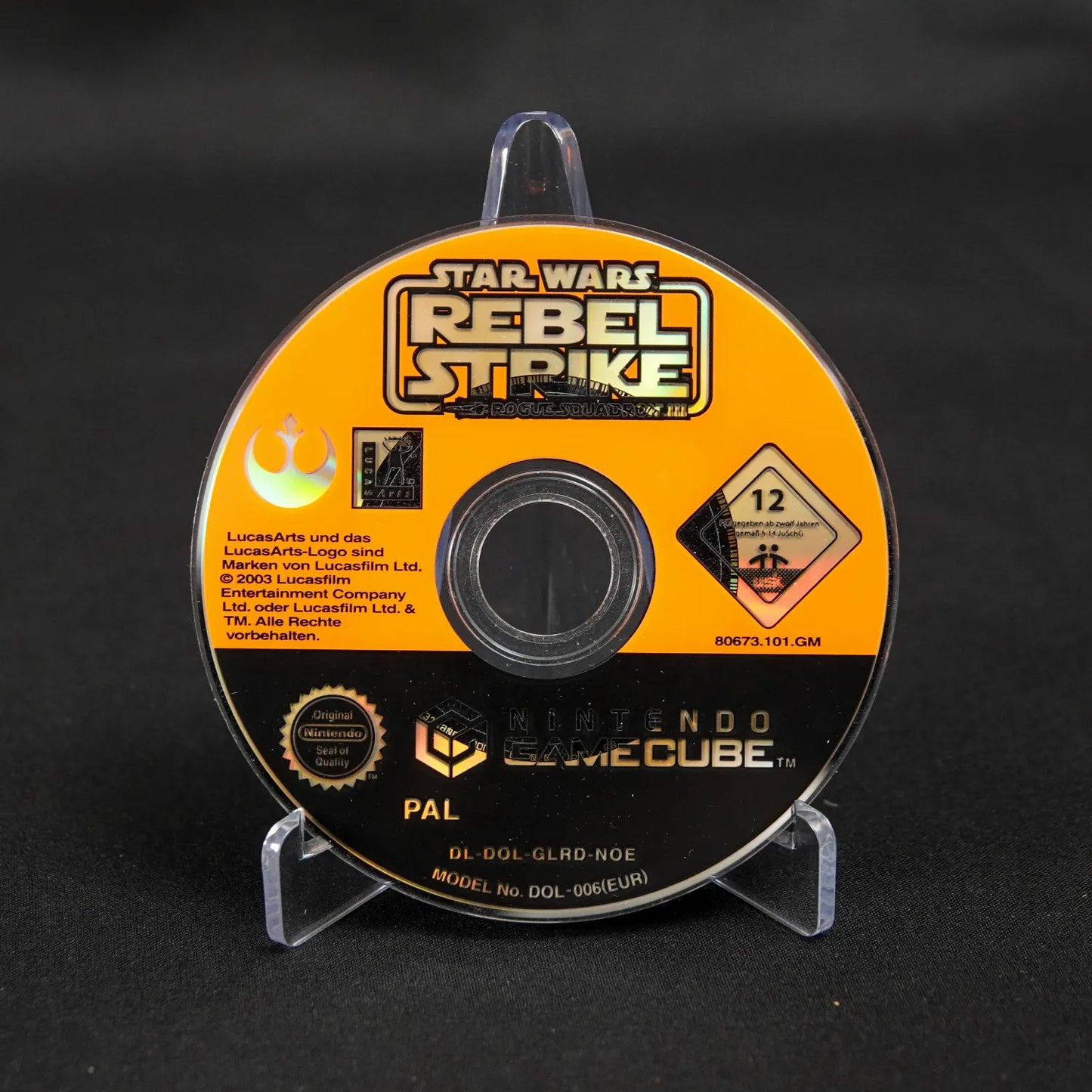 Star Wars Rebel Strike Rogue Squadron 3 - Nintendo Gamecube - CiB - PAL Deutsch