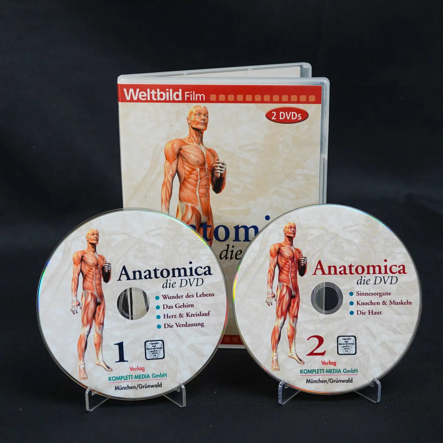 Anatomica die DVD - Lehrfilm von Weltbild Film - 420 min - Deutsch - Gebraucht