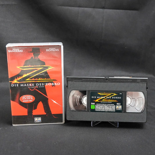 Die Maske des Zorro - VHS Video-Kassette - Deutsch - Gebraucht