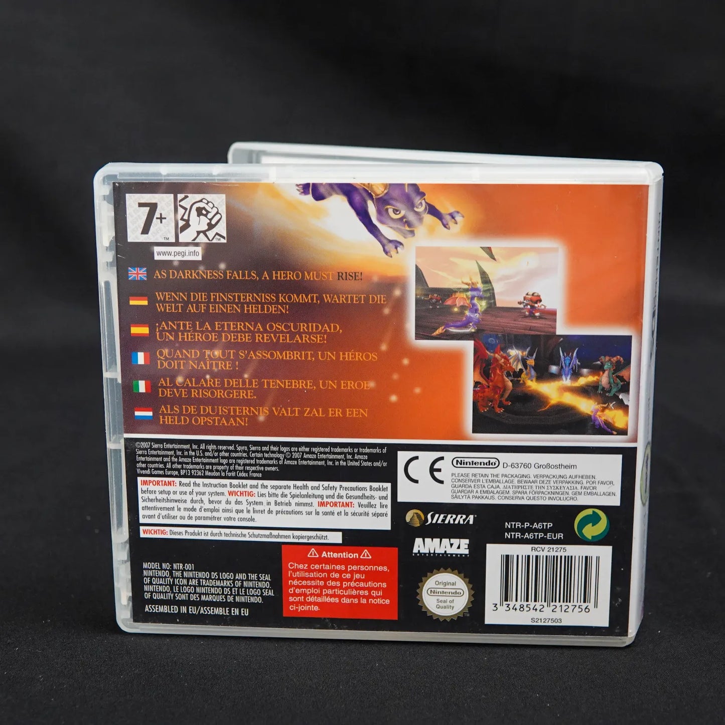 Spyro: The Eternal Night - Nintendo DS Spiel - PAL - CiB - Deutsch - Gebraucht