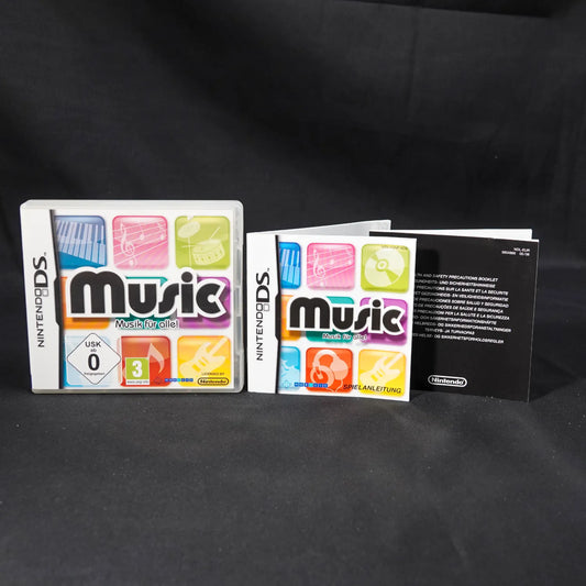Music - Musik für Alle - Nintendo DS Spiel - PAL - CiB - Deutsch - Gebraucht