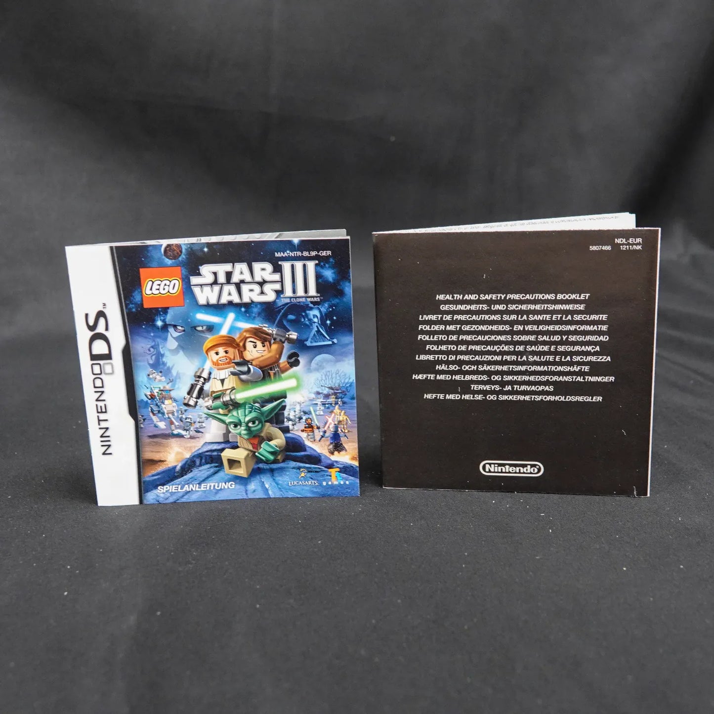 LEGO Star Wars 3: The Clone Wars - Nintendo DS - PAL - CiB - Deutsch - Gebraucht