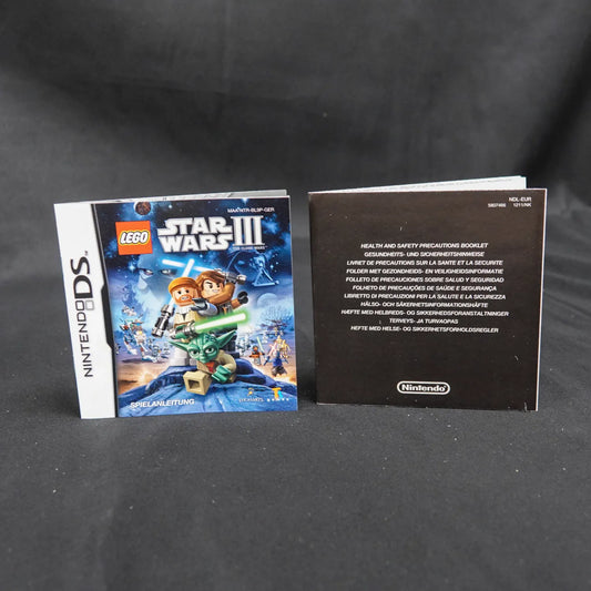 LEGO Star Wars 3: The Clone Wars - Nintendo DS - PAL - CiB - Deutsch - Gebraucht