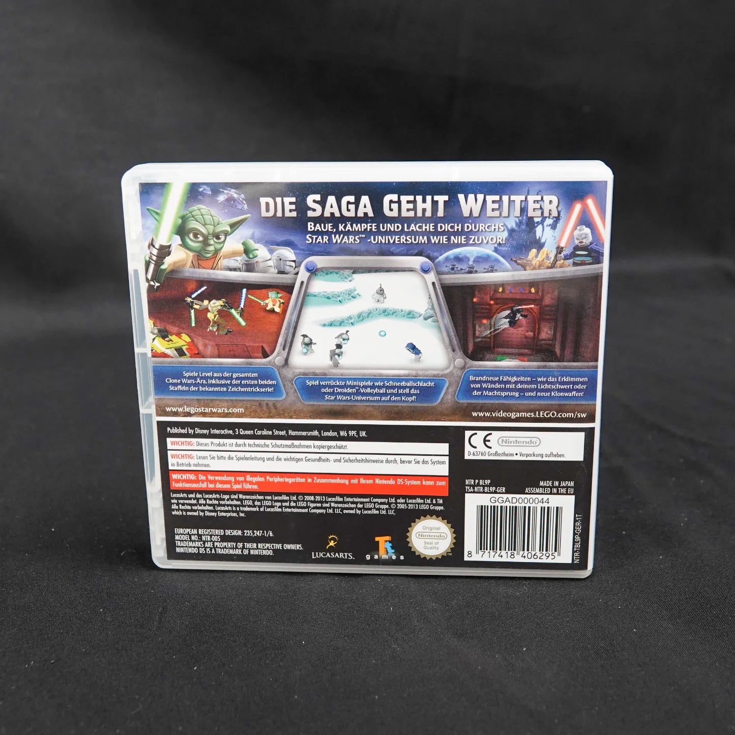 LEGO Star Wars 3: The Clone Wars - Nintendo DS - PAL - CiB - Deutsch - Gebraucht