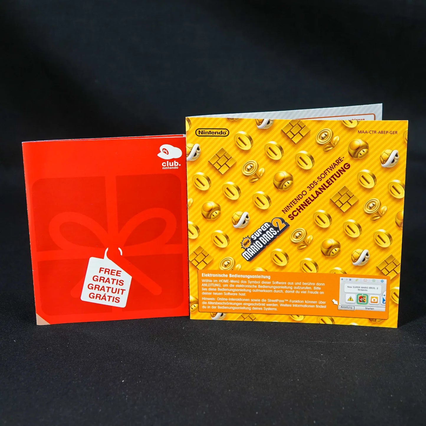 New Super Mario Bros 2  - Nintendo 3DS - PAL - CiB - Deutsch - Gebraucht