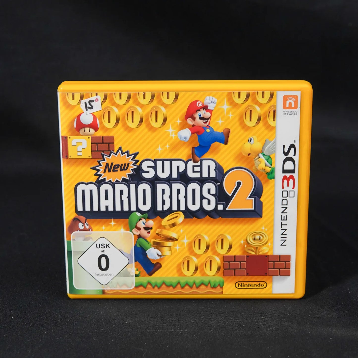 New Super Mario Bros 2  - Nintendo 3DS - PAL - CiB - Deutsch - Gebraucht