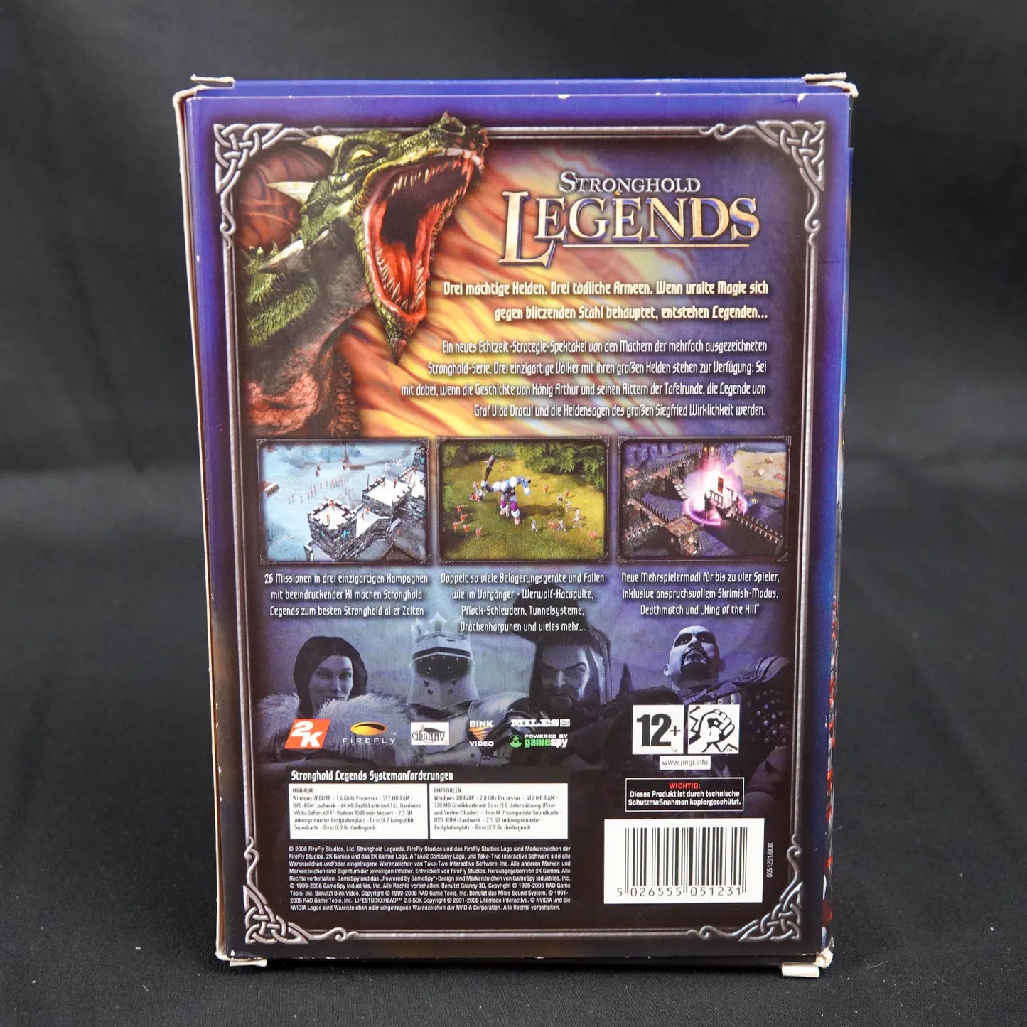Stronghold Legends - PC Game - Big Box - CiB - Deutsch - Gebraucht