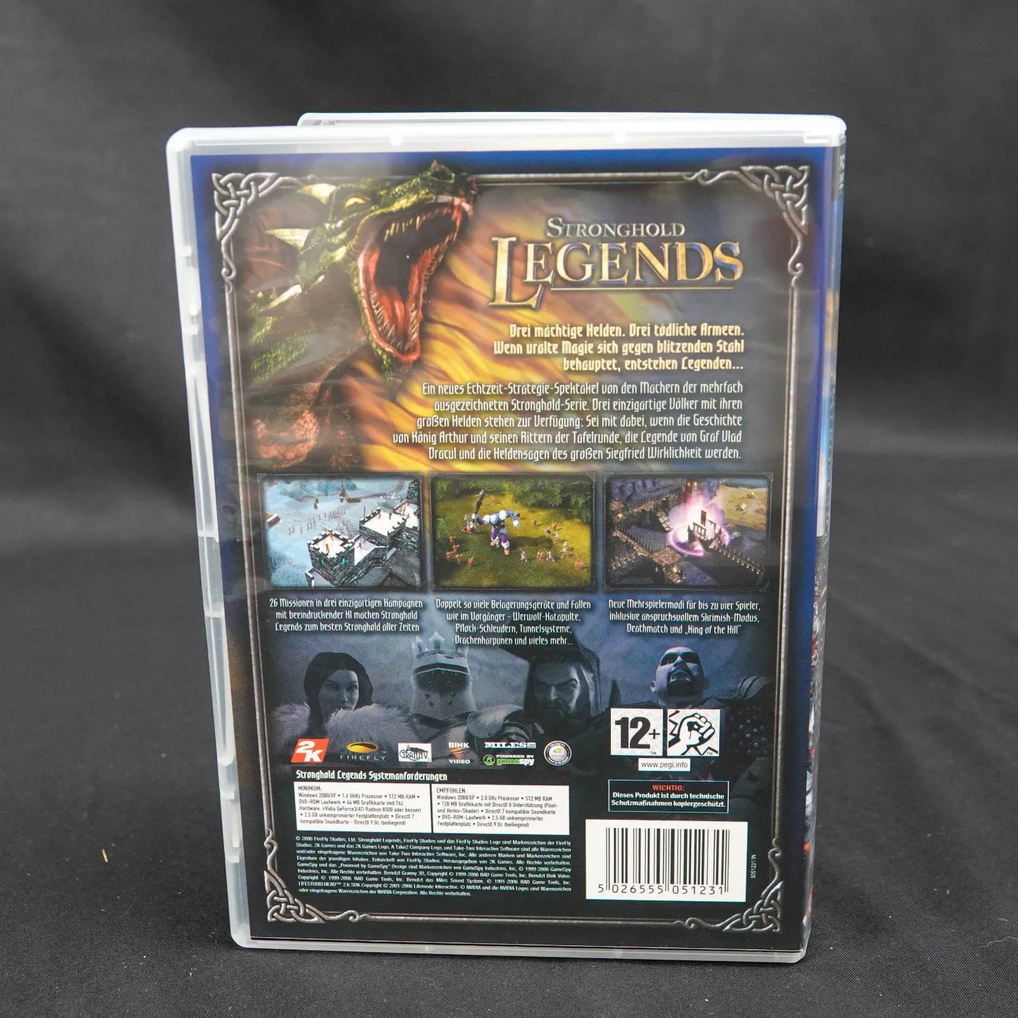 Stronghold Legends - PC Game - Big Box - CiB - Deutsch - Gebraucht