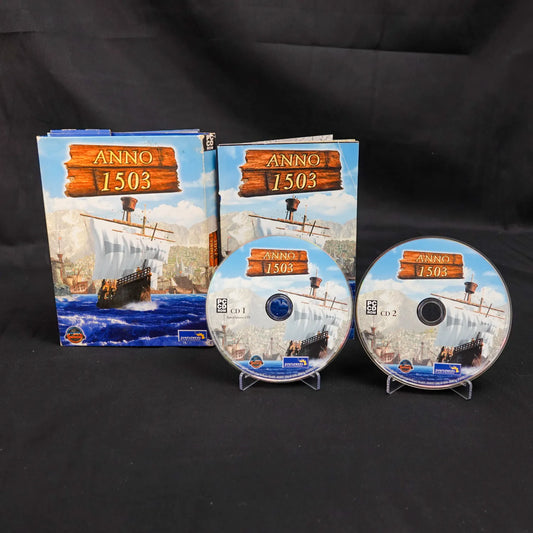 Anno 1503 - PC Game - 2 Disc Spiel in aufklappbarer Pappbox - CiB - Deutsch