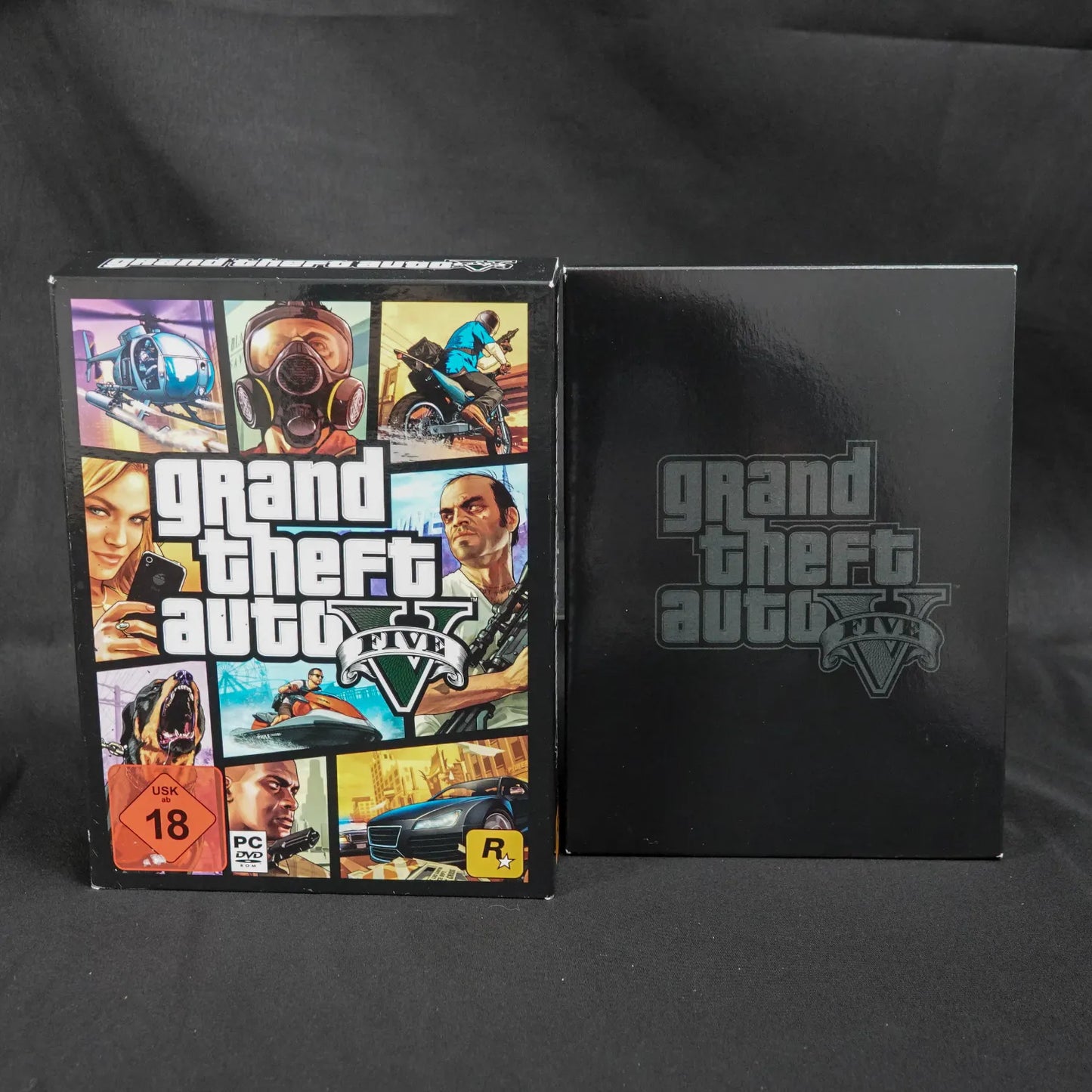 Grand Theft Auto V - GTA 5 - PC Game - Big Box - CiB - Deutsch - Gebraucht