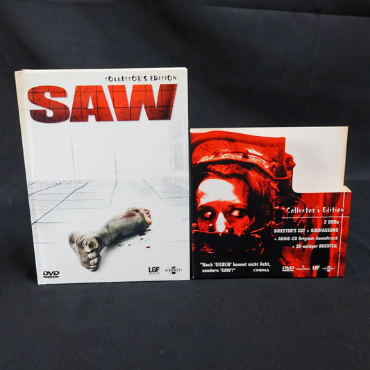 Saw - Collectors Edition - Director's Cut DVD - Deutsch - Neuwertig - FSK 18