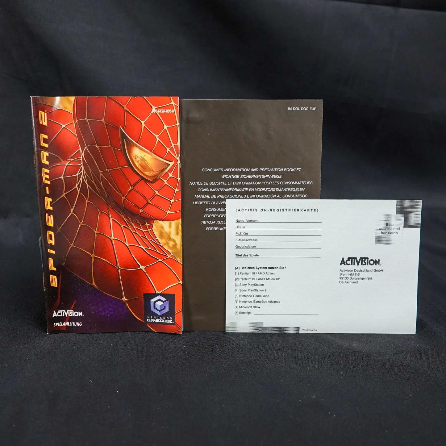 Spiderman 2 - Nintendo Gamecube Spiel - CiB - PAL - Deutsch - Gebraucht