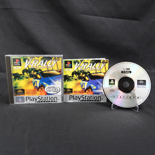 V-Rally - Championship Edition - Playstation 1 PS1 Platinum - CiB - PAL