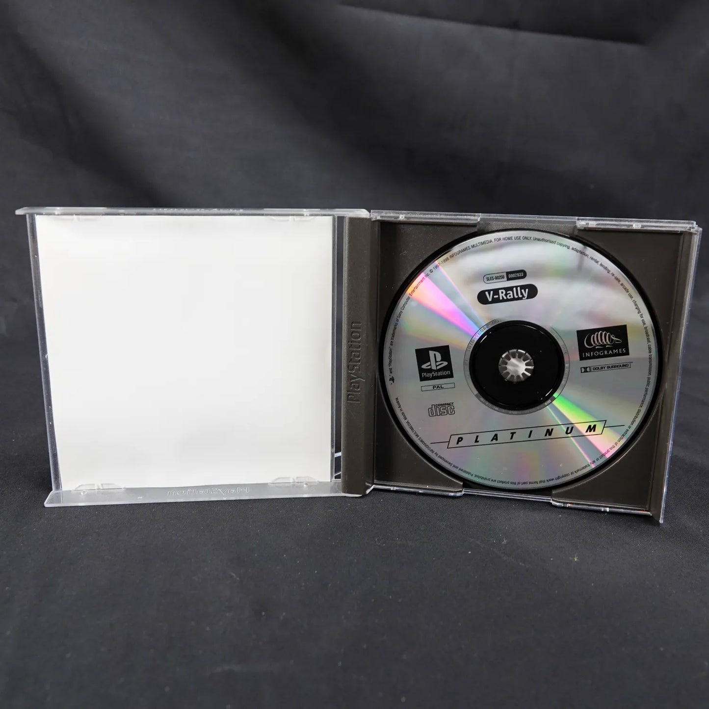 V-Rally - Championship Edition - Playstation 1 PS1 Platinum - CiB - PAL