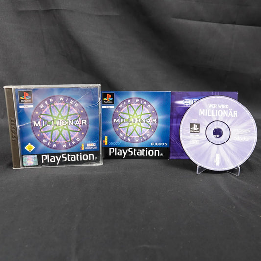 Wer wird Millionär - Playstation 1 PS1 - CiB mit Anleitung - PAL - Gebraucht