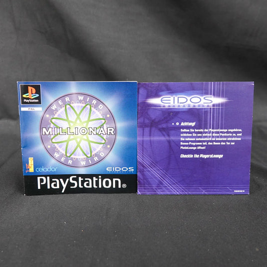 Wer wird Millionär - Playstation 1 PS1 - CiB mit Anleitung - PAL - Gebraucht