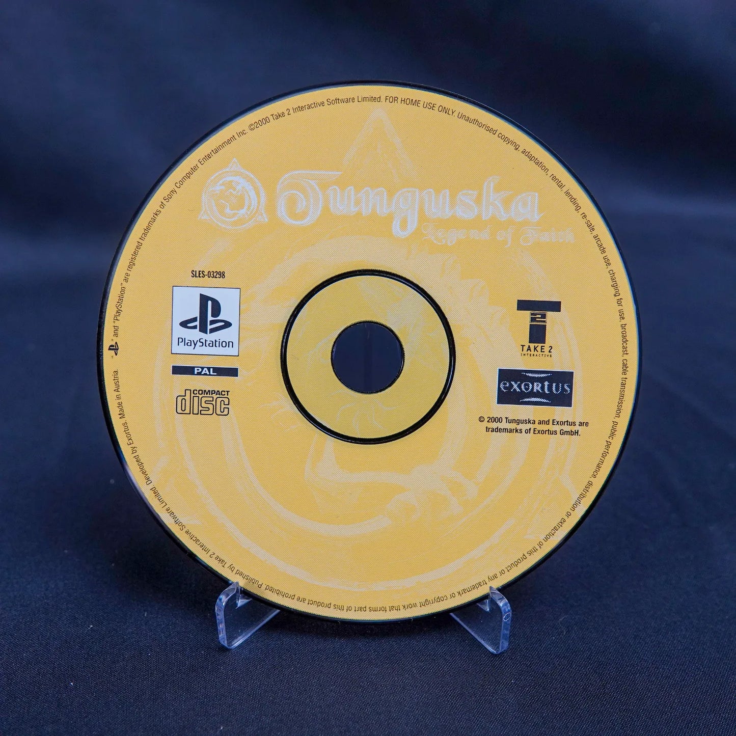 Tanguska Legend of Faith - Playstation 1 PS1 - CiB mit Anleitung - PAL Gebraucht