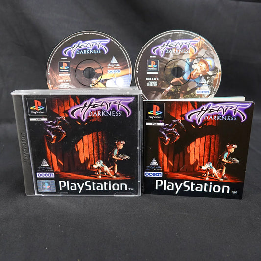 Heart of Darkness - Playstation 1 PS1 - mit Anleitung - PAL - Gebraucht