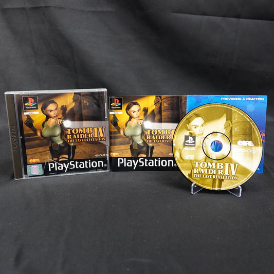 Tomb Raider IV / 4: The Last Revelation - Playsation 1 PS1 - CiB - Deutsch