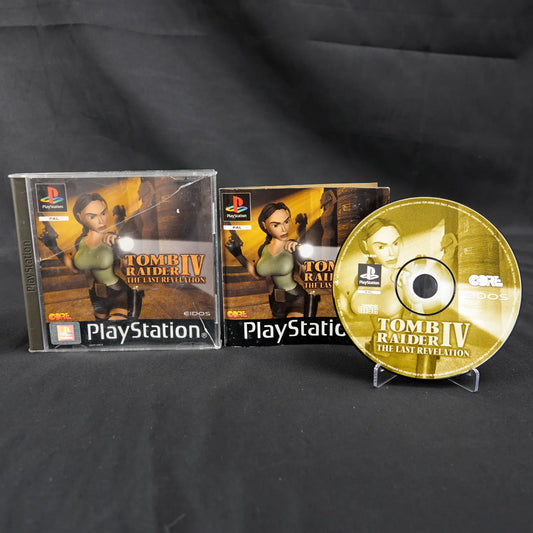 Tomb Raider IV / 4: The Last Revelation Playsation 1 PS1 - CiB - Case beschädigt