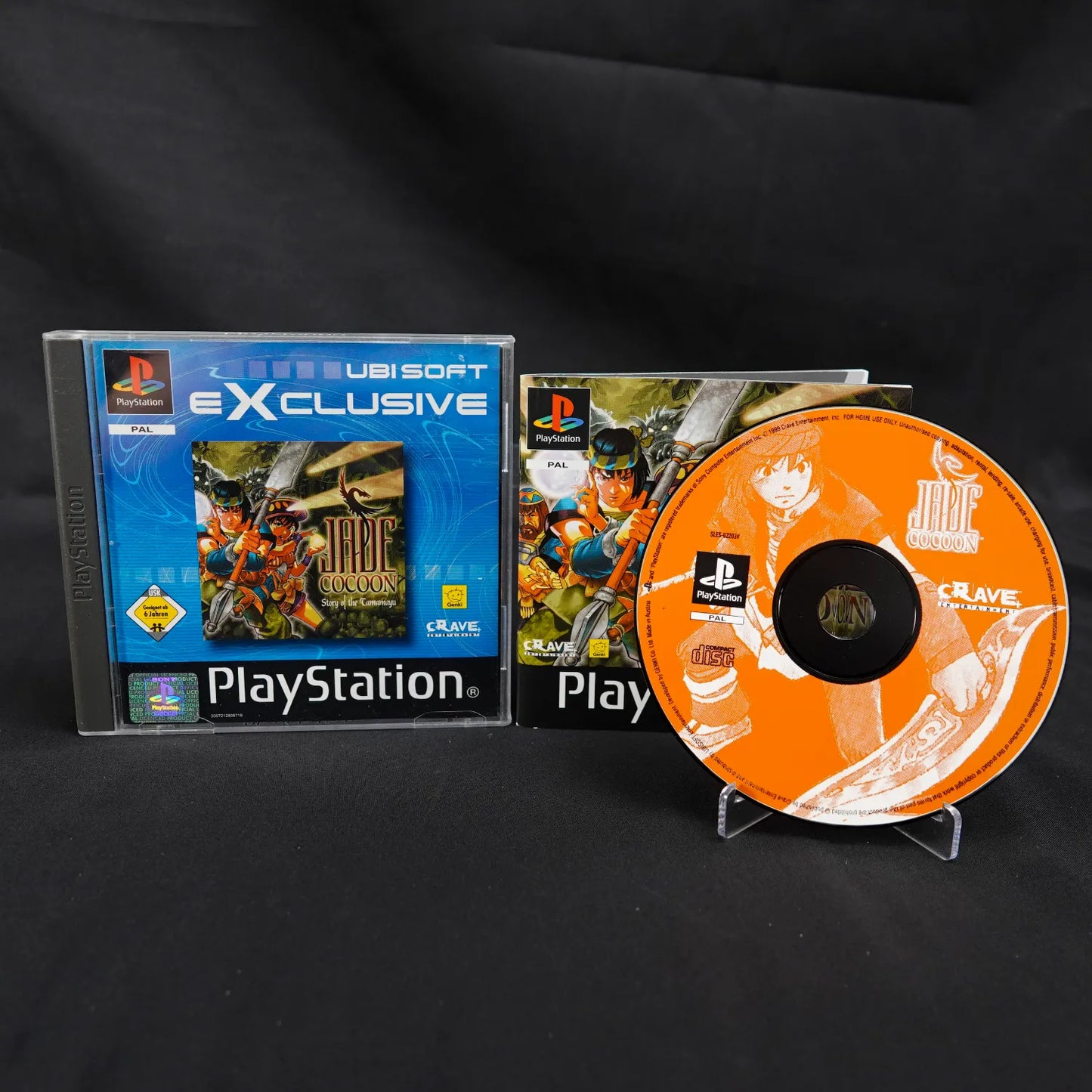 Jade Cocoon - Ubisoft Exclusive - Playstation 1 PS1 - CiB mit Anleitung - PAL