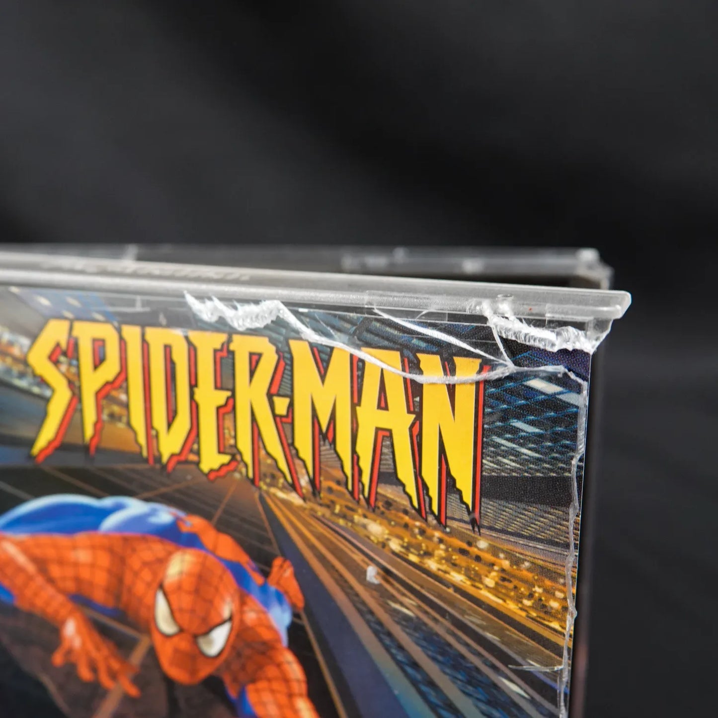 Spider-Man - Playstation 1 PS1 Spiel - CiB mit Anleitung - Case beschädigt - PAL