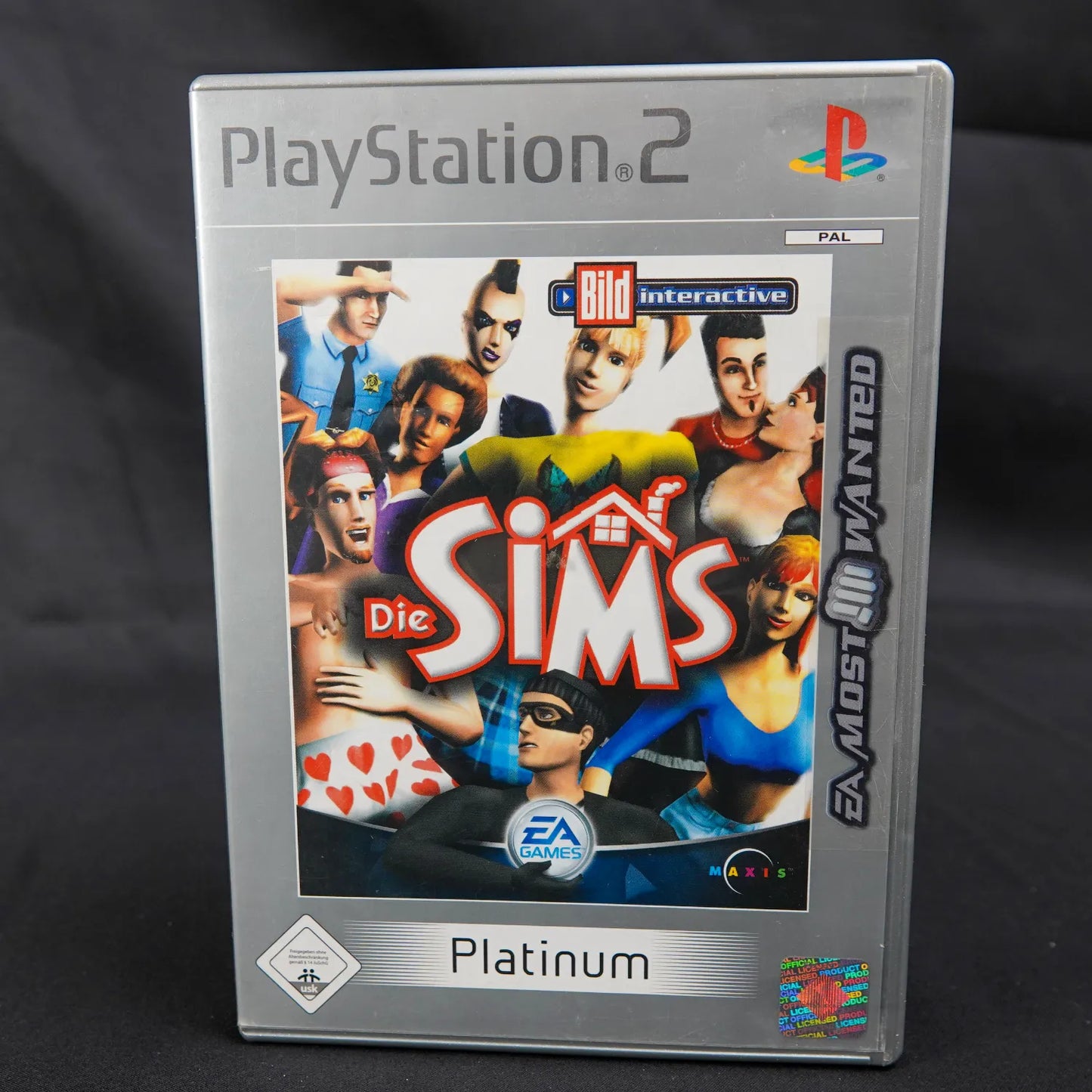 Die SIMS - Playstation 2 / PS2 Platinum - CiB - Deutsch - Gebraucht