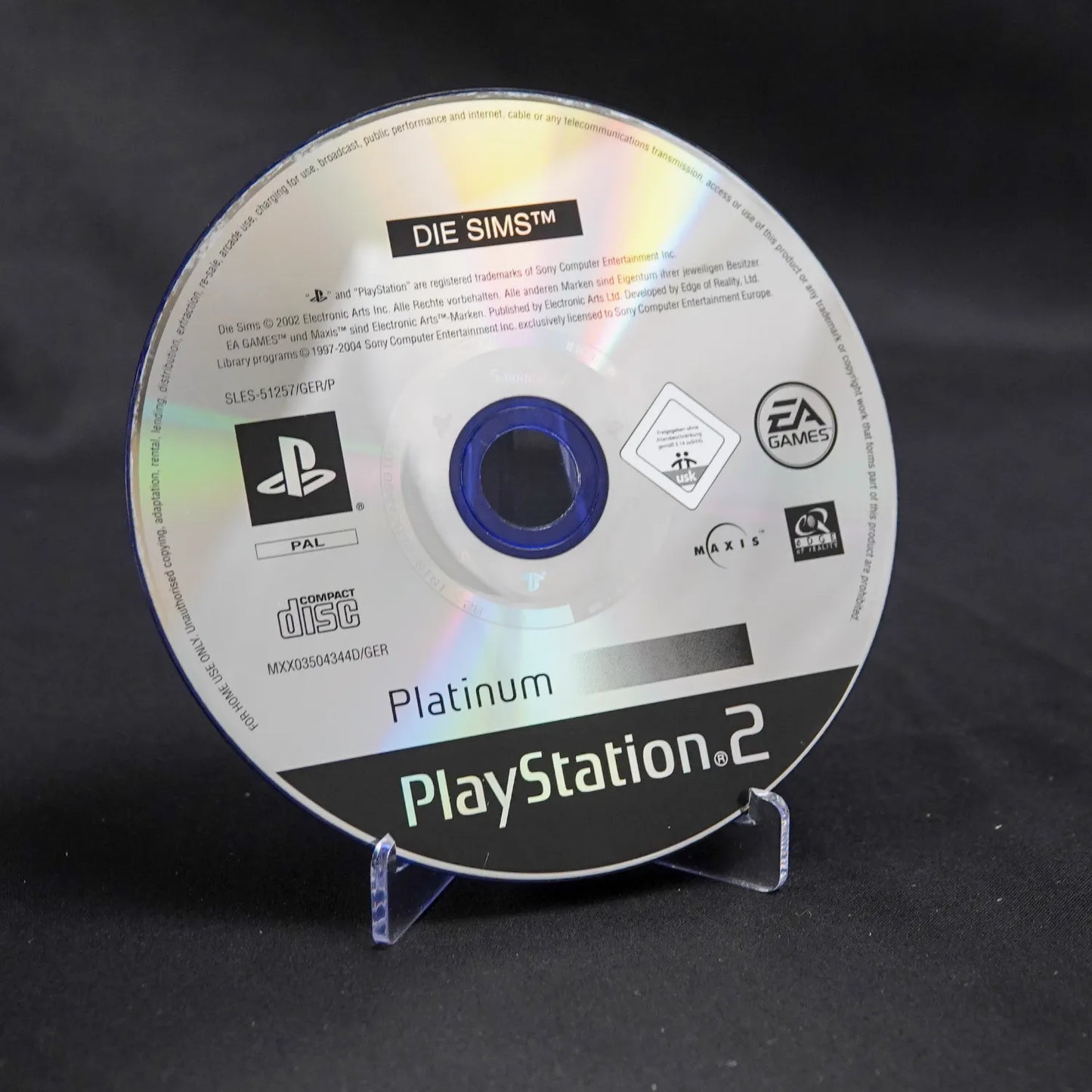 Die SIMS - Playstation 2 / PS2 Platinum - CiB - Deutsch - Gebraucht