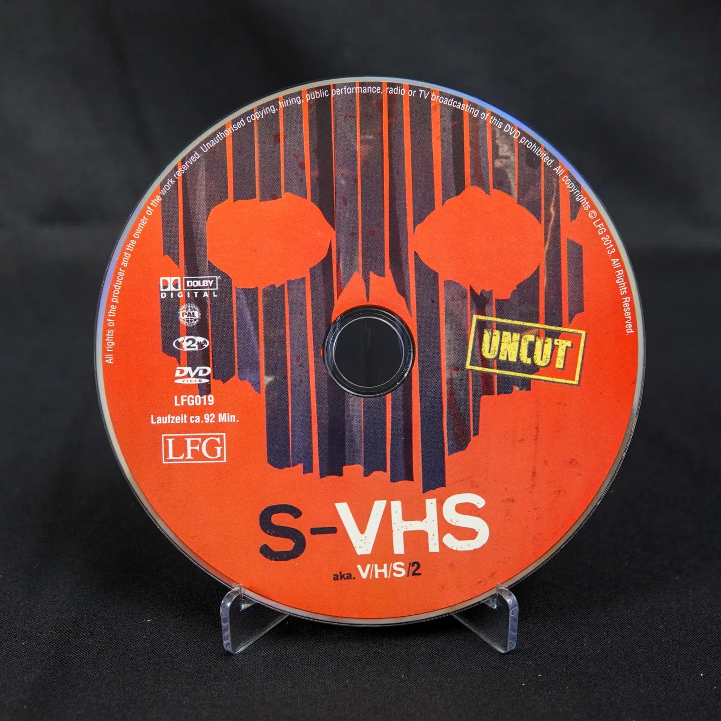 S-VHS aka. V/H/S/2 Uncut - Who's Tracking You? - Blue Ray Media Book - Deutsch