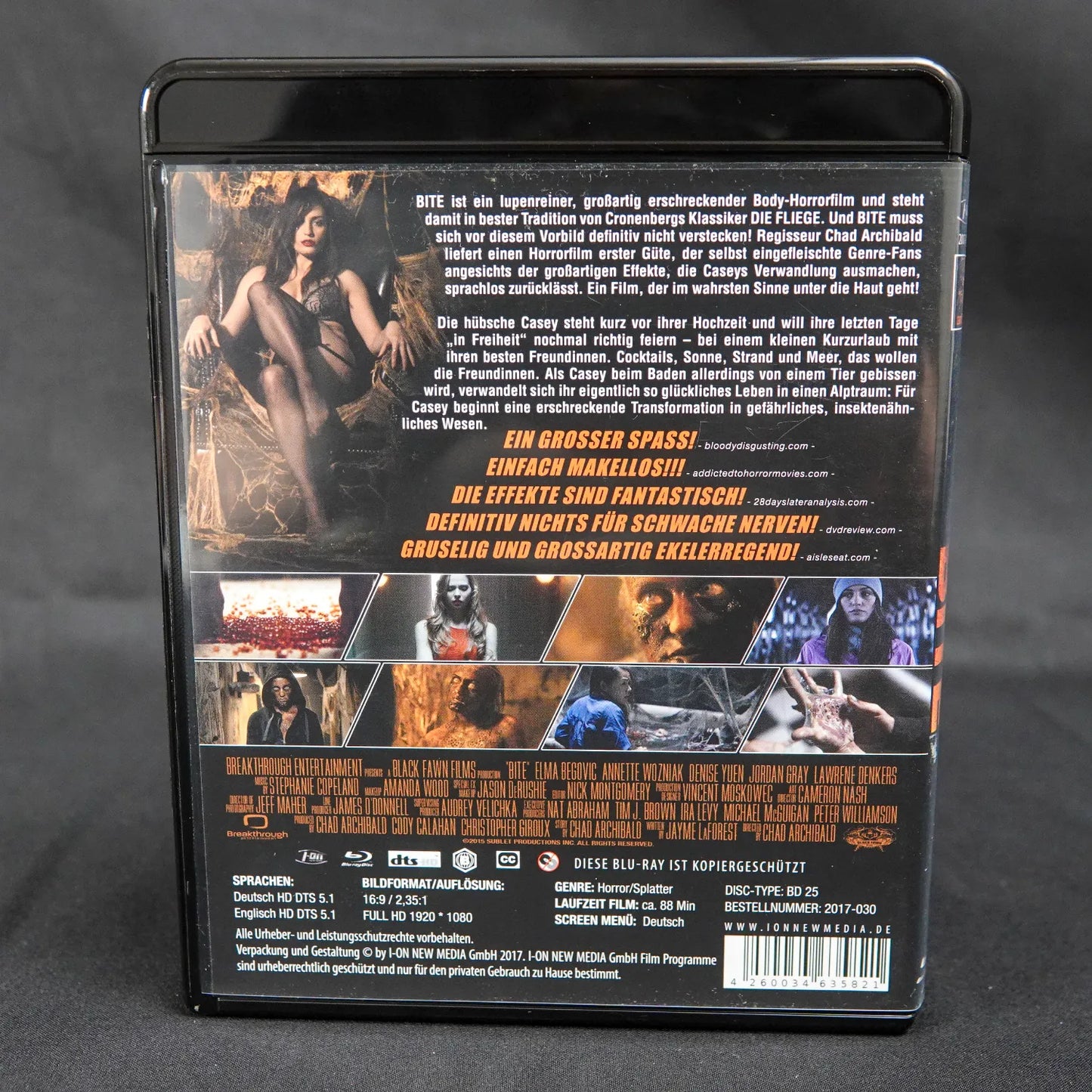 Bite - Blue Ray mit Wendecover - Deutsch