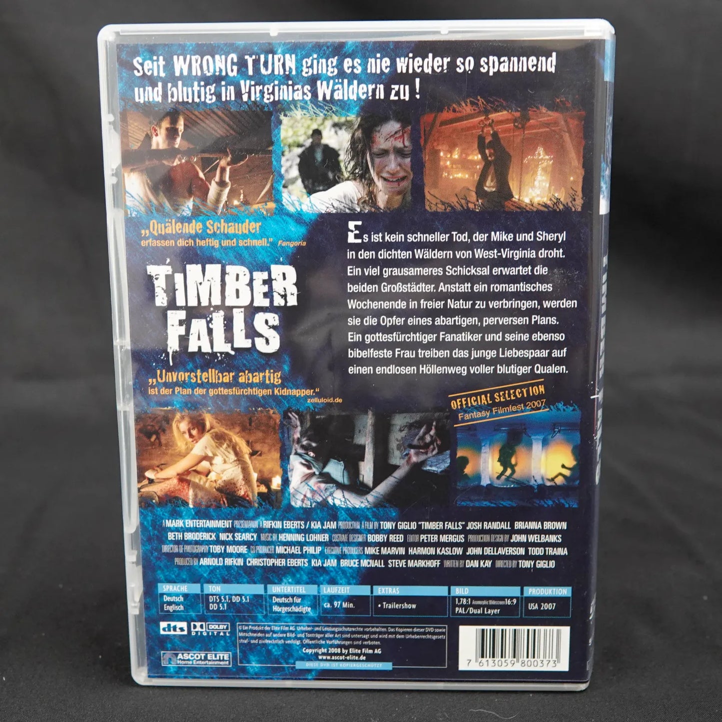Timber Falls - Ein FIlm von Tony Giglio - DVD - Deutsch