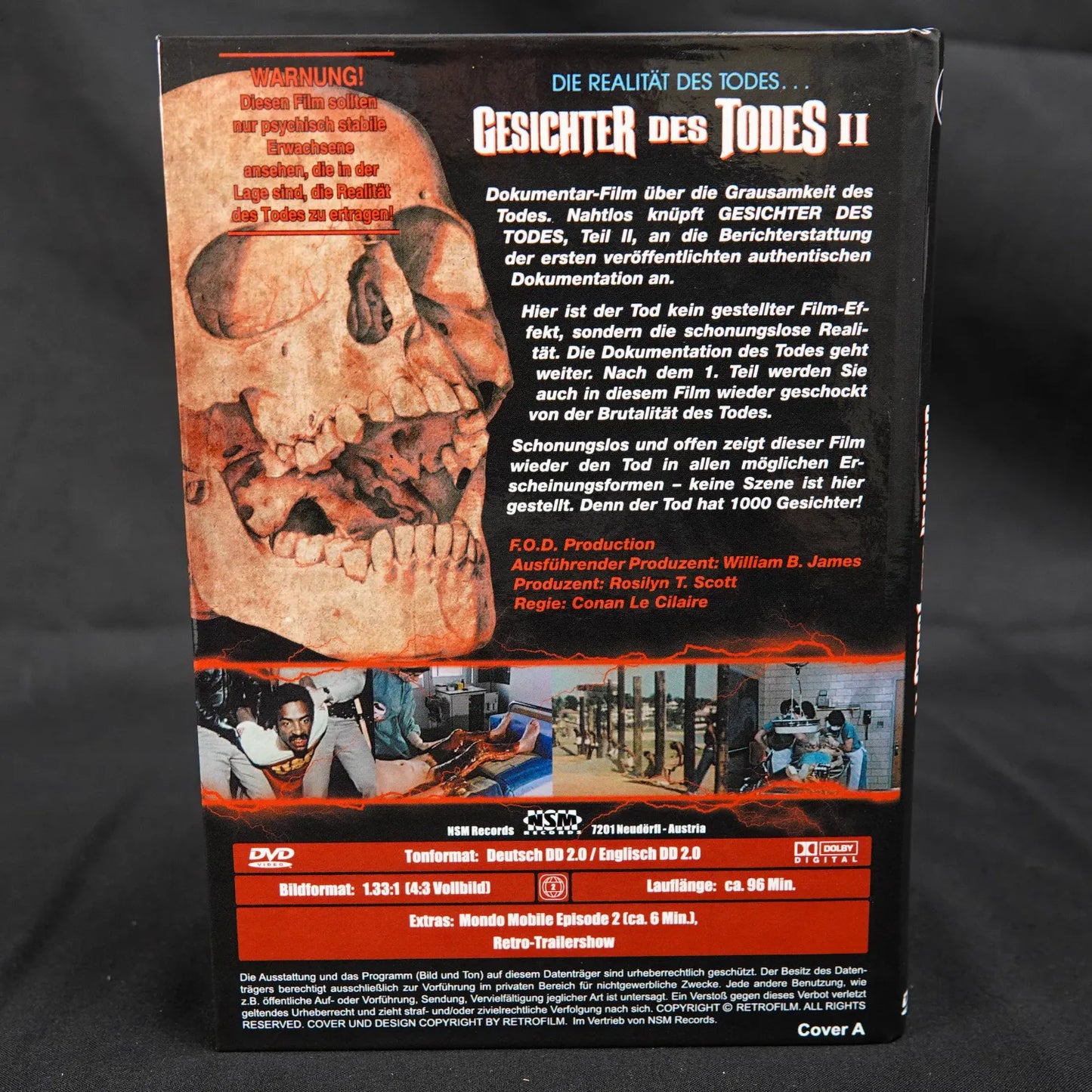 Gesichter des Todes II / 2 - DVD Mediabook - Deutsch - Top Zustand