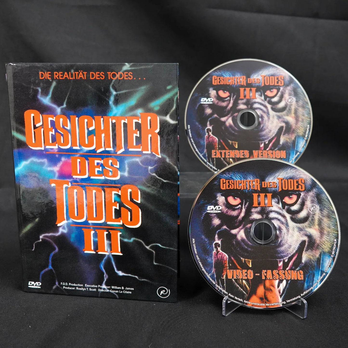 Gesichter des Todes III / 3 - Extended Version DVD Mediabook - Deutsch