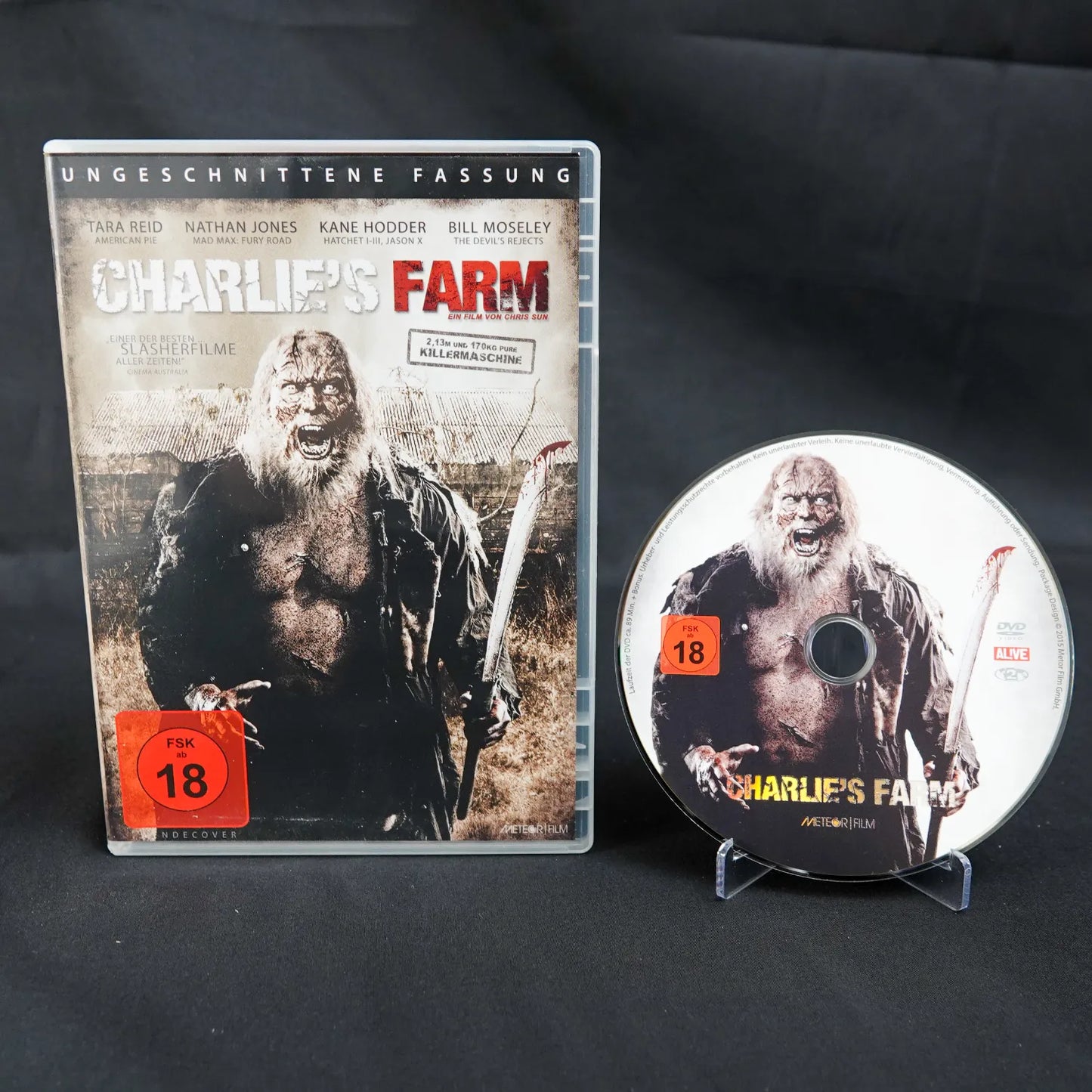 Charlies Farm - Ein Film von Chris Sun - Ungeschnittene Fassung - DVD - Deutsch