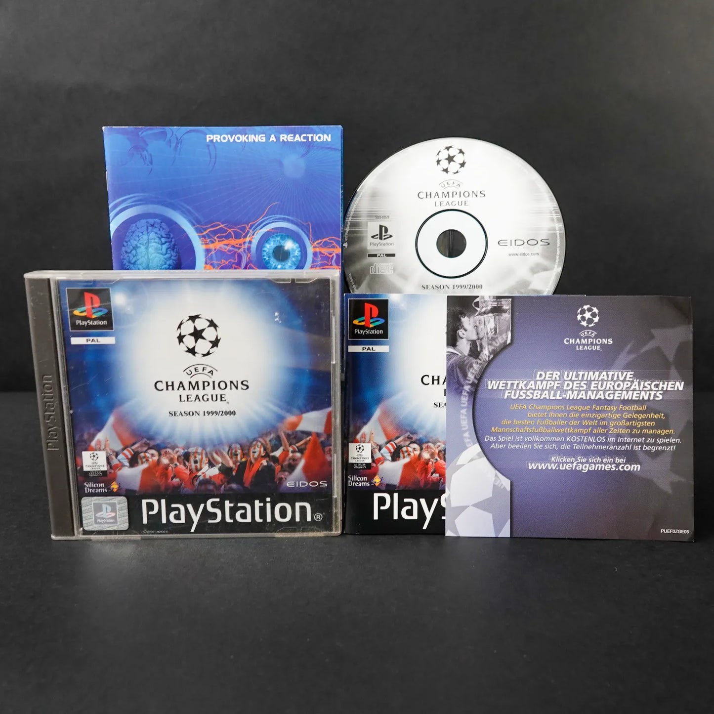 UEFA Champions League: Season 1999/2000  - Playsation 1 PS1 - CiB - Deutsch