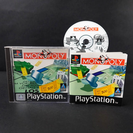 Monopoly  - Playsation 1 PS1 Spiel - CiB mit Anleitung - Deutsch - Gebraucht
