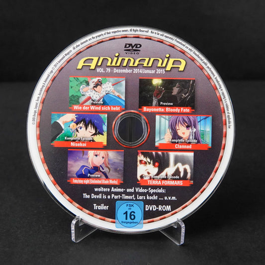 Animania - VOL. 79 - Dezember 2014 / Januar 2015 - DVD mit Previews und Episoden
